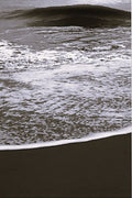 An ocean artwork canvas print with a cooler, moodier palette.